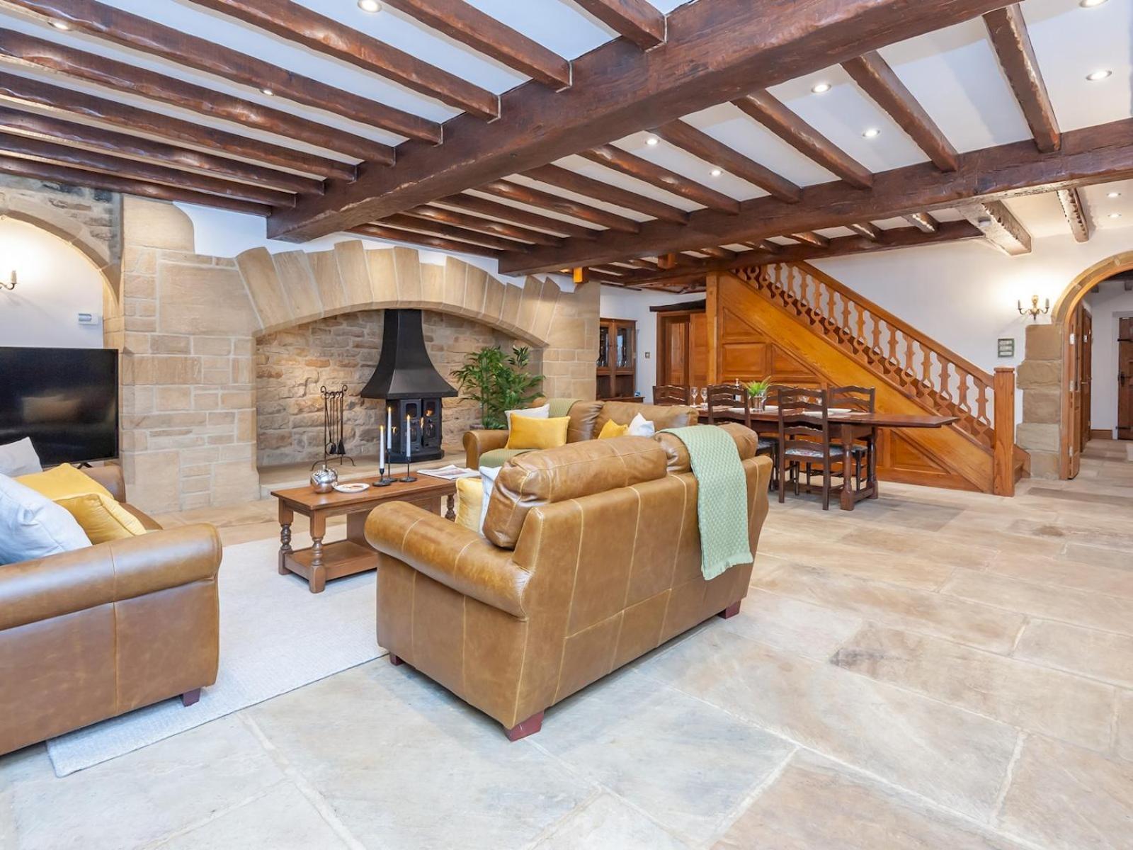 Farmhouse Barn - Rustic Luxury For Families -Leeds Pass The Keys Villa Pudsey Exterior photo